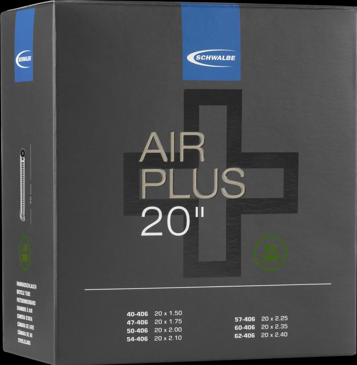 Schwalbe AV 7AP Air (Schrader (AV), 20", 40 mm)