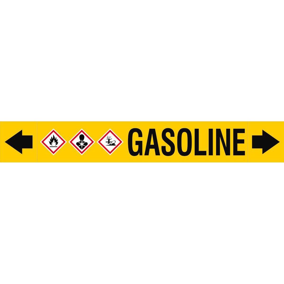 Brady ASME - Rohrmarkierer - Gasoline (ASMEPM-100X690MM-GASOLINE)