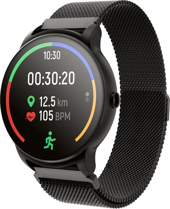 Image du produit Forever ForeVive 2 SB-330 Montre intelligente noire (42 mm)