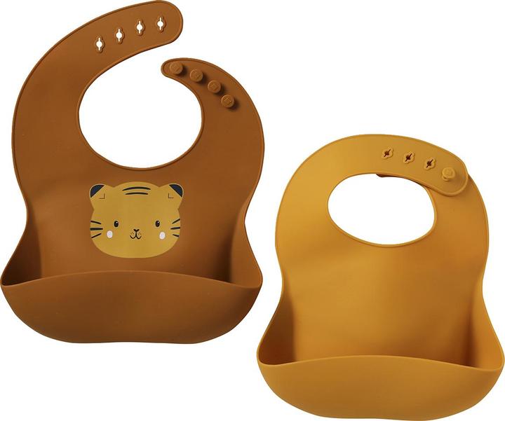 Produktbild Vertbaudet 2er-Pack Baby Silikon-Lätzchen