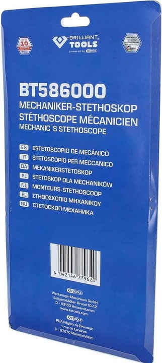 Actual product image Brilliant Tools Mechanic's stethoscope