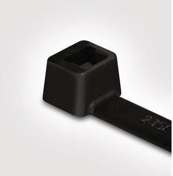 Produktbild HellermannTyton Kabelbinder schwarz 390x4,7mm (Kunststoffkabelbinder, 390 mm, 100 Stk.)