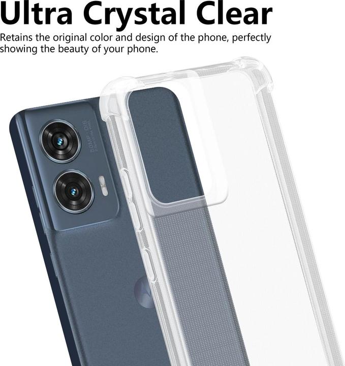 Actual product image Cadorabo Bumper Case for Motorola Moto Edge 50 Fusion TPU Ultra Slim AIR (Motorola Edge 50 Fusion)