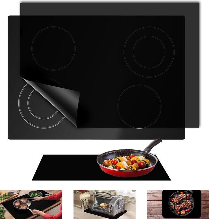 Produktbild Extralink Home Schutzmatte Für Induktionskochfeld Transparent 53x61 cm