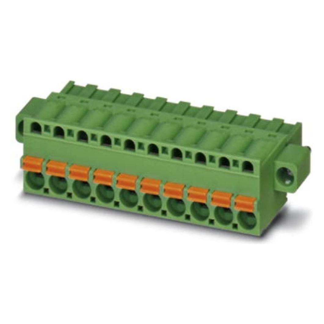 Phoenix Contact FKCT 2,5/ 6-STF, Elektronikkabel + Stecker, Grün