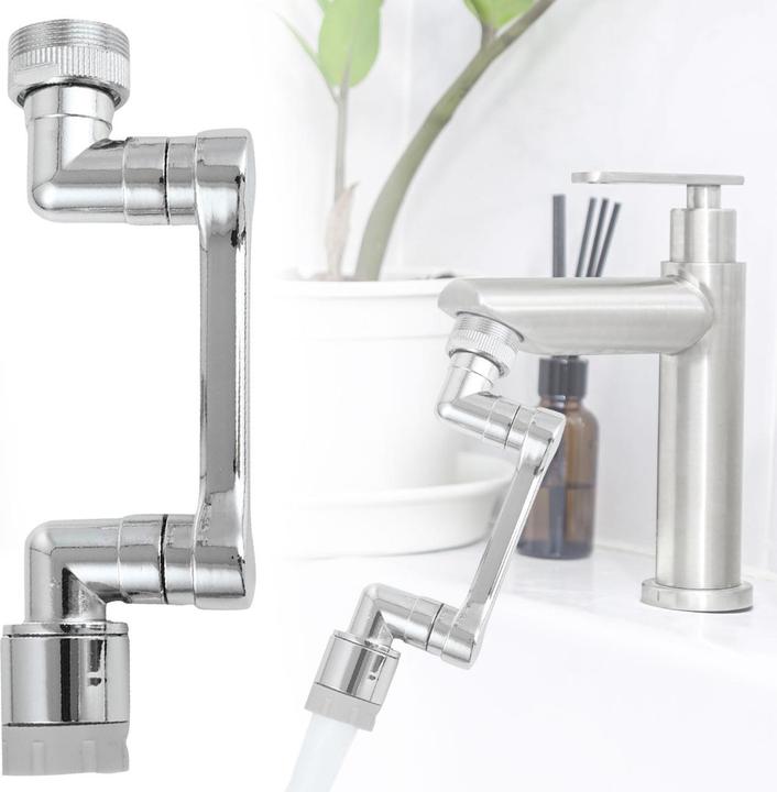 Ideoon 1080° drehbarer Wasserhahn Aufsatz für Bad und Küche
