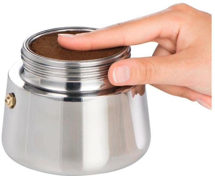 Produktbild Xavax Espressokocher aus Edelstahl, 250 ml, geeignet für Induktion (6 Tassen)