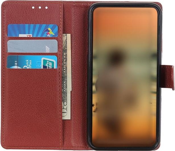 Actual product image MU Classic Litchi Leather Bookcover Series (Xiaomi Mi 11i)