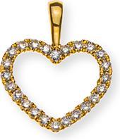 Image du produit Natsumi Schmuck Pendentif Coeur Diamant Or 18C/750 (750/18 K Or jaune)