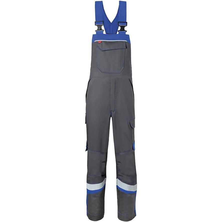 Havep, Arbeitshose, Latzhose, 20288 Gr.48, kohlengrau/blau (48)
