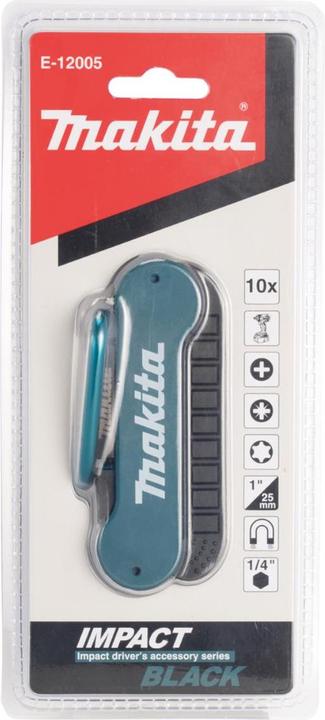 Actual product image Makita Impact Black Bit Set (PH3, PZ2, PZ1, T15, T20, PH1, T30, PH2, PZ3)