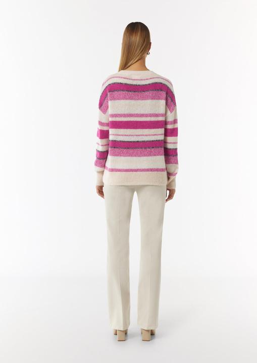 Produktbild Comma Strickpullover Strickpullover im Relaxed Fit aus Alpakamix (46)