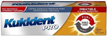 Produktbild Kukident Pro Crema Adh Doble Accion 40g