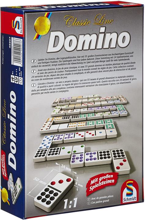 Schmidt Spiele Domino (Italian, French, German)