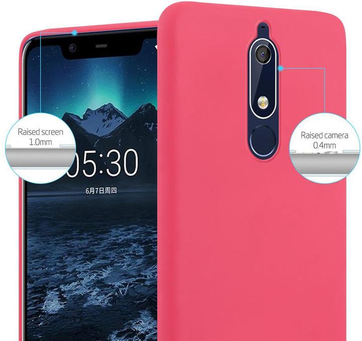 Image du produit Cadorabo Couverture TPU Candy (Nokia 5.1)