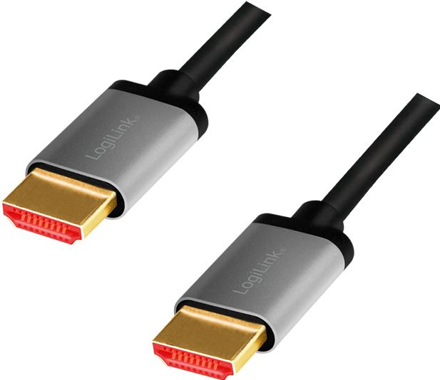 Produktbild LogiLink Ultra High Speed HDMI mit Ethernetkabel (1 m, HDMI, 2.1)