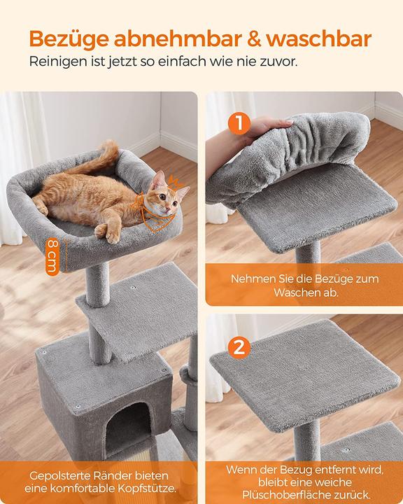 Actual product image Feandrea Kitty (40 cm, Grey)