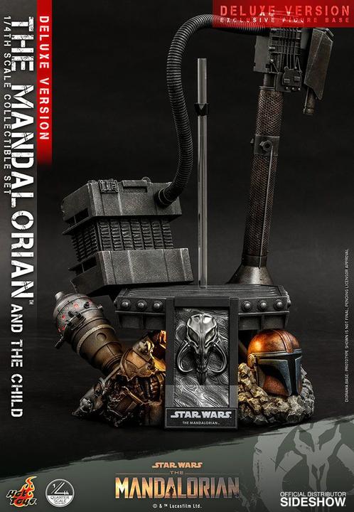 Produktbild Hot Toys Star Wars – The Mandalorian “The Mandalorian & The Child” Deluxe 1/4 Actionfiguren