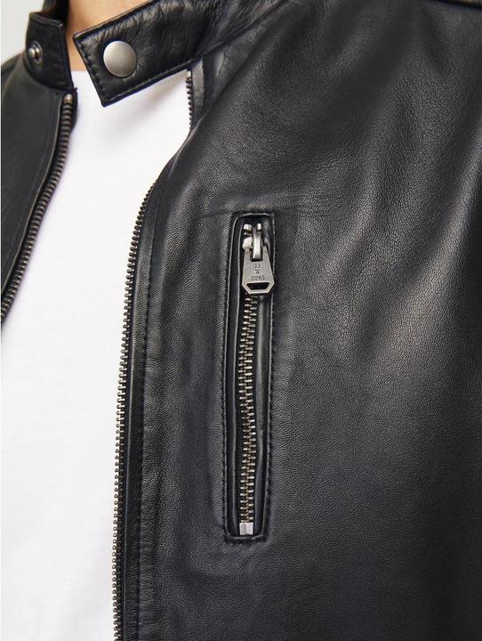 Actual product image Jack & Jones Jjeliam Lamb Leather Jacket Noos (M)