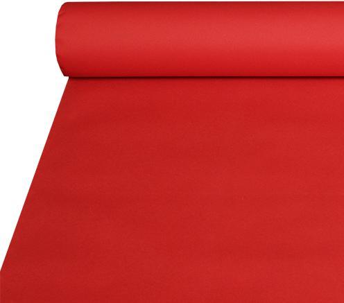 Actual product image Papstar Tablecloth 16280 red 120.0 cm x 20.0 m (120 x 2000 cm)