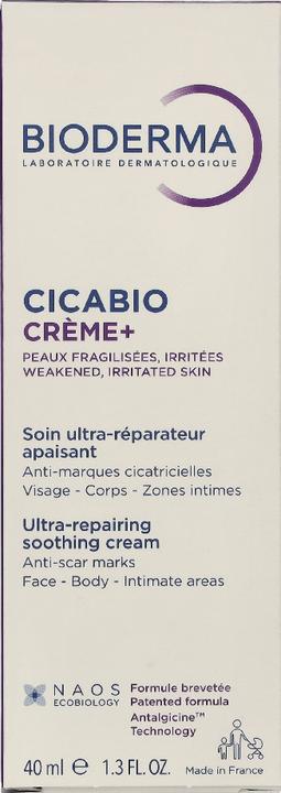 Produktbild Bioderma Cicabio Creme+ (40 ml, 24h Creme)