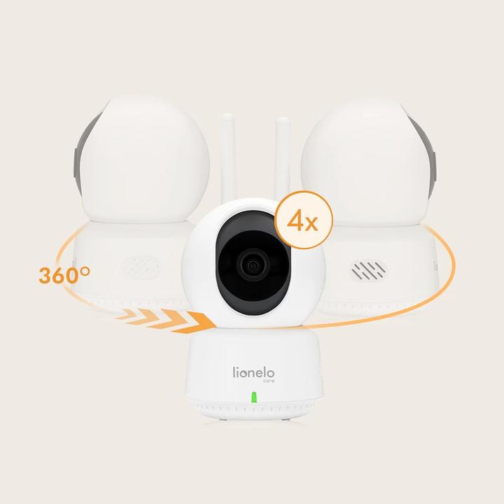 Image du produit Lionelo BABYLINE 9.1 (Babyphone avec caméra, 300 m)