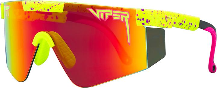 Actual product image Pit Viper The 1993 Original Z87+ Rainbow Wide (White-rainbow, Yellow)