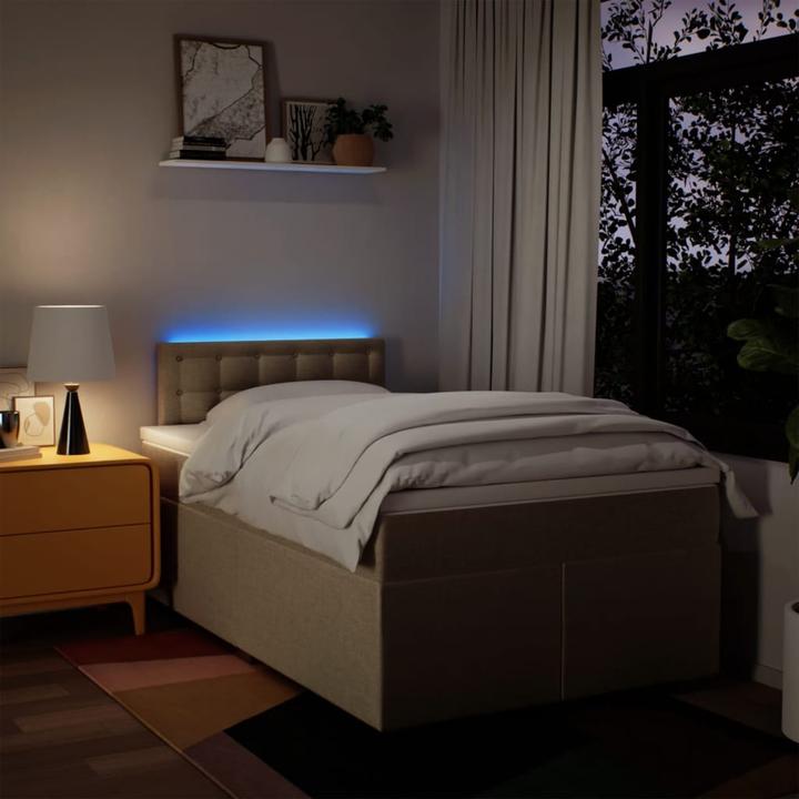 Actual product image vidaXL Boxspringbett (120 x 200 cm)