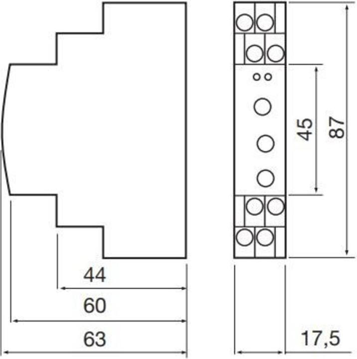 Actual product image Eberle Controls Time relay Multifunctional 1 S