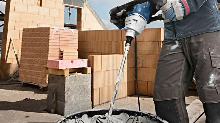 Produktbild Bosch Professional Rührwerk GRW 12 E, 1-Gang Rührwerk, 1200 W