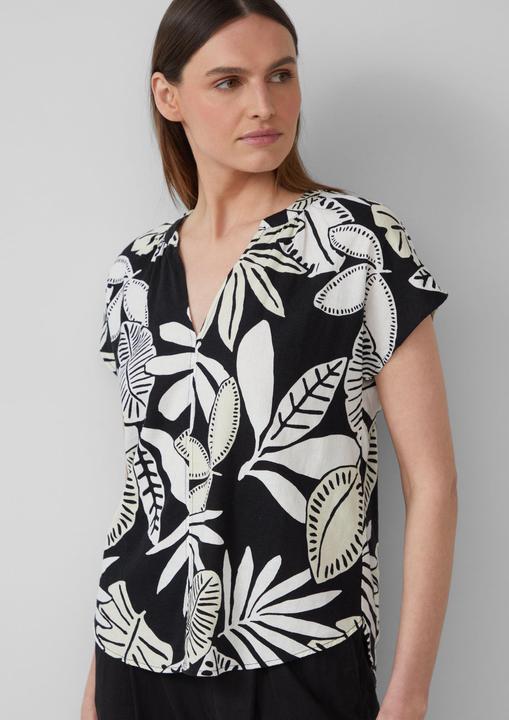 Produktbild S.Oliver Bluse Ärmellose Bluse aus Leinenmix im Relaxed Fit (34)