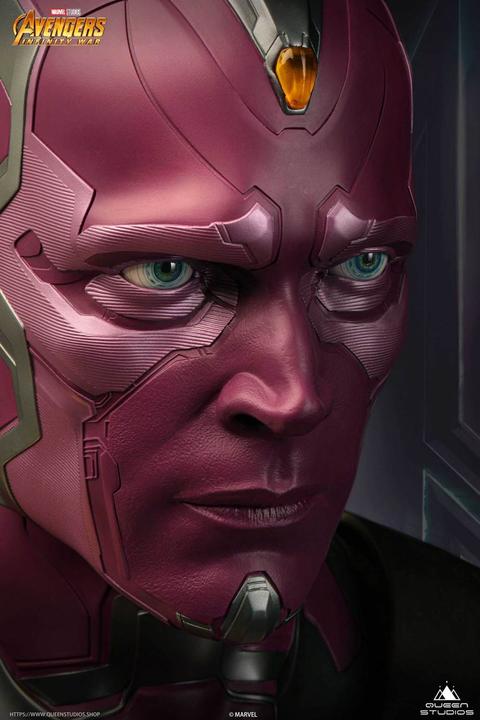 Actual product image Queen Studios Avengers Infinity War buste 1/1 Vision 66 cm