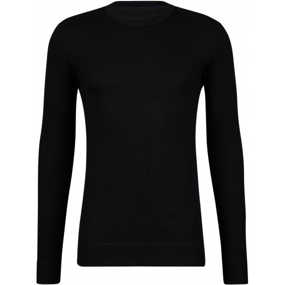 Stoic, Herren, Pullover, Merino260 MMXX.Göteborg Crew, Schwarz, (S)