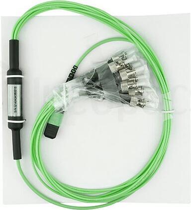 Actual product image BlueOptics Fibre optic MTP/4xST breakout cable OM5 1 metre (1 m)
