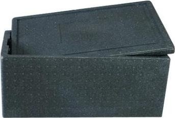 Immagine prodotto MultiLine Termokasse 40 ltr 60x40x28 cm med låg EPS Sort,5 Stk/krt