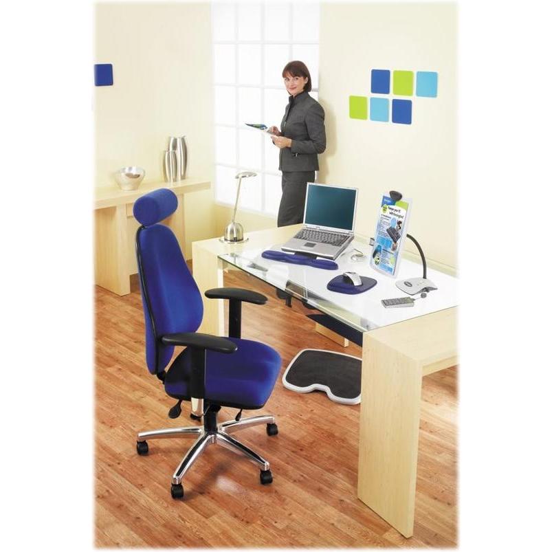 Thumbnail - Kensington Handgelenkauflage, Mausmatte, Blau