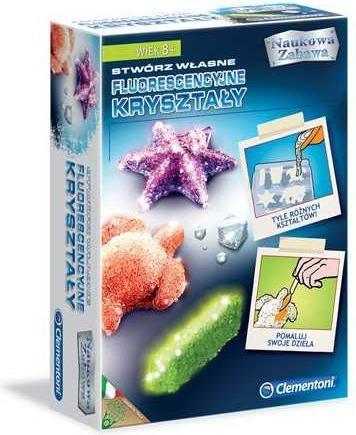 Actual product image Clementoni Fluorescent crystals