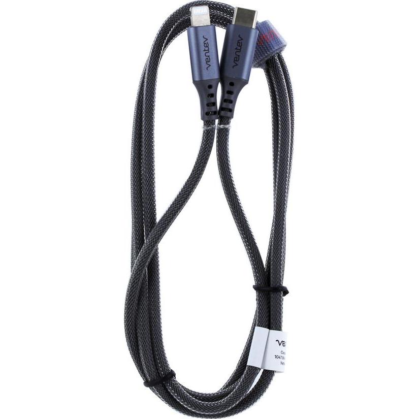 Ventev Usb-C zu Lightning Kabel - 1.2m - Grau - Original Ladekabel Datenkabel - Made, USB Kabel