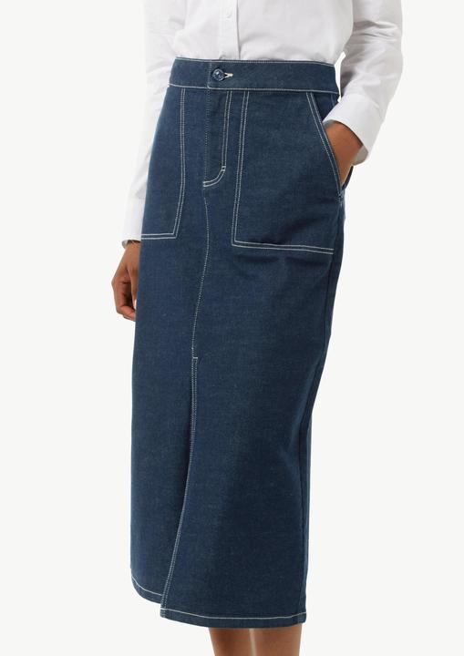 Image du produit Comma Rock Elastischer Denimrock mit dunkler Waschung (34)