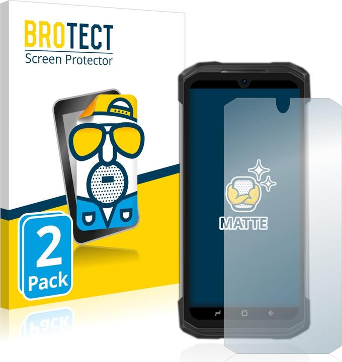 Produktbild BROTECT Entspiegelungs-Schutzfolie Displayschutz Matt (2 Stück, Doogee S98 Pro)