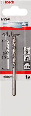 Immagine prodotto Bosch Professional Zubehör Trapano per metallo HSS-G, DIN 338, 6,5 x 63 x 101 mm, confezione da 1 pz. (6,5 mm)