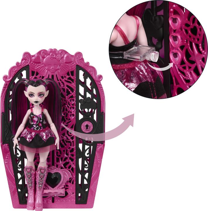 Actual product image Monster High Skulltimate Secrets Draculaura