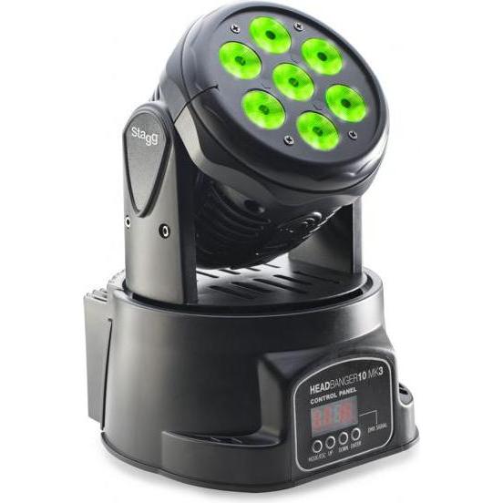 Stagg Head Banger 10 LED Moving-Head Scheinwerfer, Moving Head
