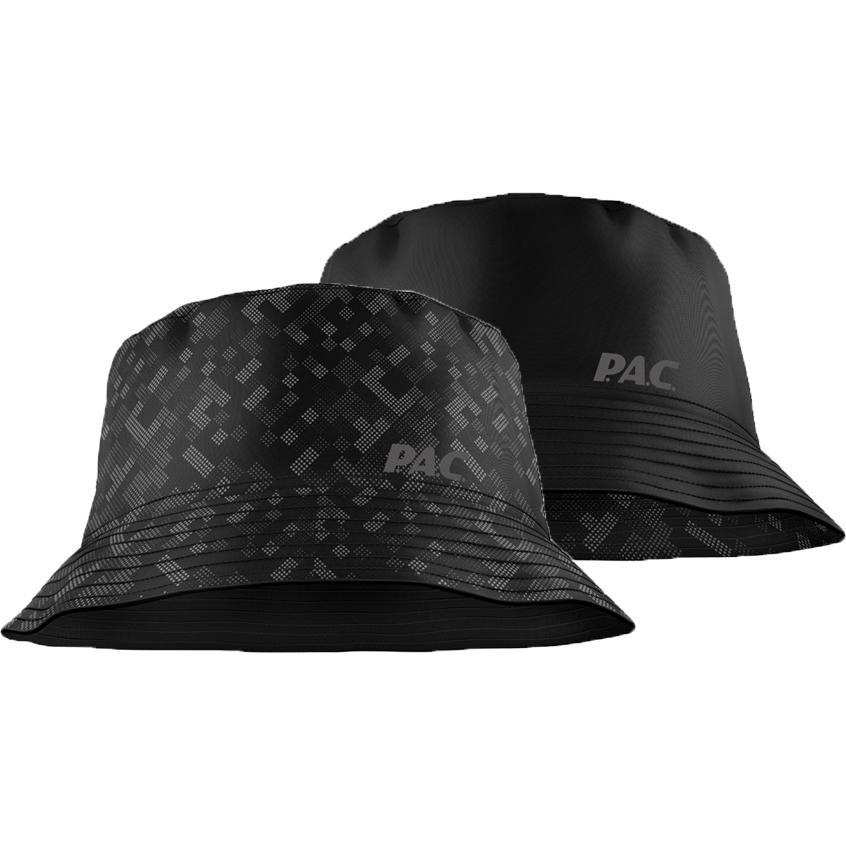 P.A.C., Unisex, Hut, . Bucket Hat Ledras, Schwarz, (M)