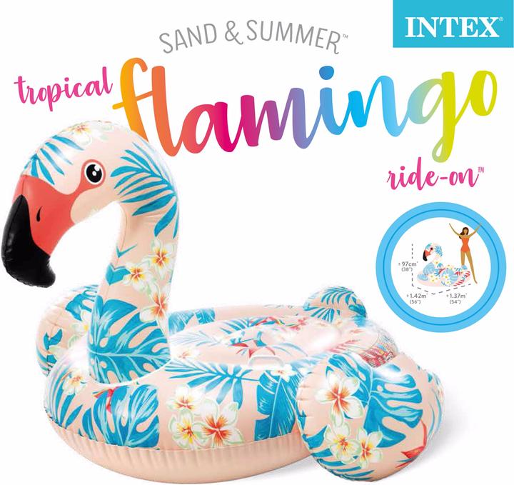 Image du produit Intex Flamants tropicaux à cheval