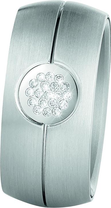 Immagine prodotto Xen Anello a fascia 2 pezzi con 19 diamanti taglio brillante 0,095 ct TW/SI (54)