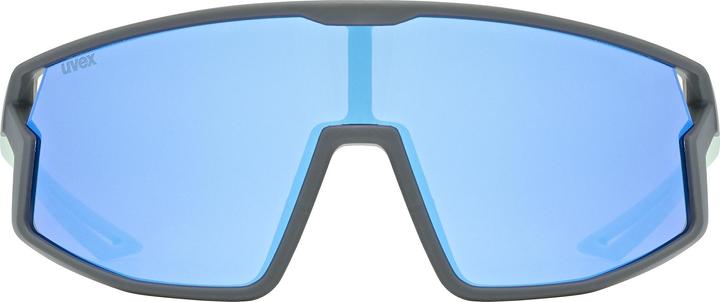 Produktbild Uvex Sports Skyryse jr. (Grau-Grün Matt, Mirror Blue)