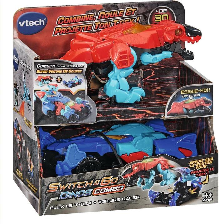 Produktbild VTech Petis Switch & Go Dinos Combo (differents models) (Französisch, 3 - 8 Jahre)
