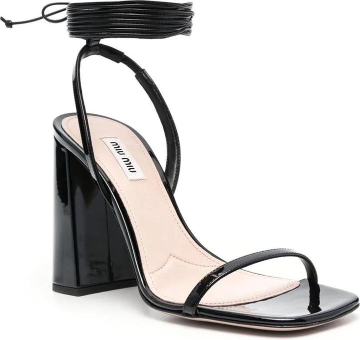 Miu Miu Leather Sandals (37)