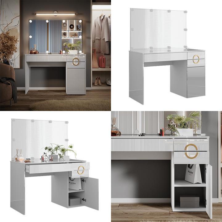 Produktbild Vicco Adela mit LED Beleuchtung (115 x 55 x 76.5 cm)